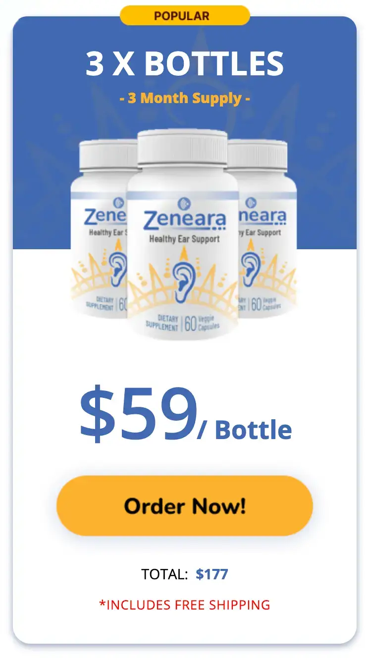Zeneara Buy 3 Bottles